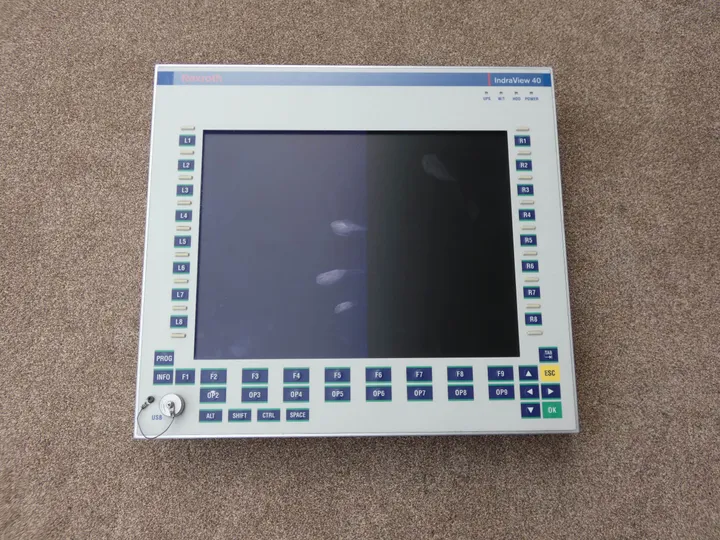 Rexroth IndraView 40 Panel Display Bedienfeld BTV40.1AHB-128S-P5C-NN-FW